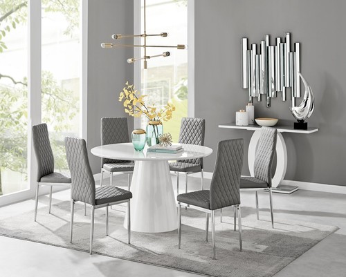 Palama white high gloss - white,