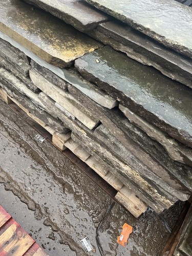 Yorkshire stone flags paving - flags,