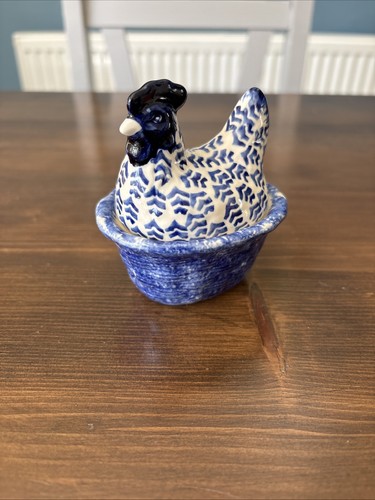 Emma bridgewater blue hen - emma,