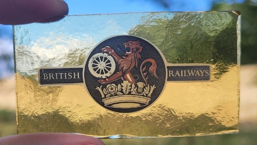 Stained glass british railways - glass,