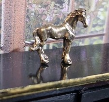 Dolls House standing Horse