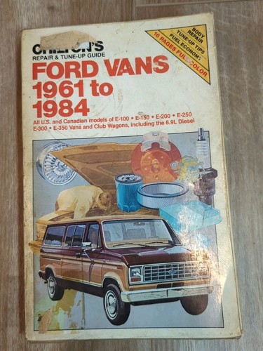 Chilton repair manual ford - chilton,