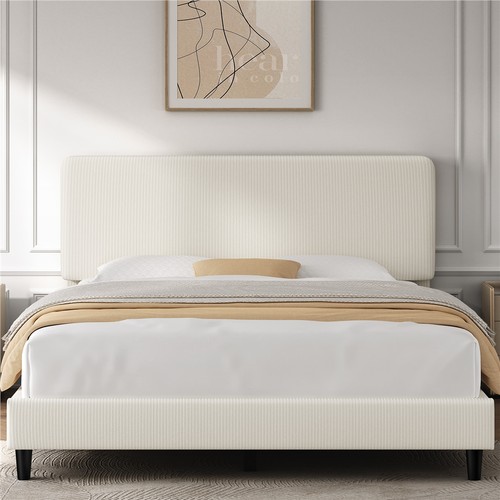 Upholstered bed frame - bed,