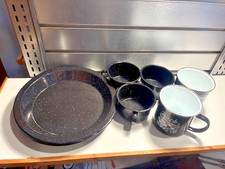 Camping Dining Set Black
