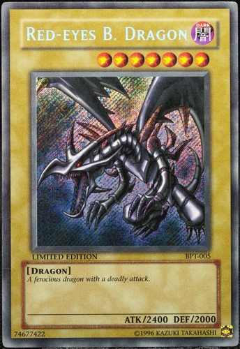 Red eyes b dragon - b.,