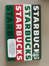 STARBUCKS BANNER UK CHRISTMAS  2023  GIFT CARD 6300  NO VALUE COLLECTORS ITEM