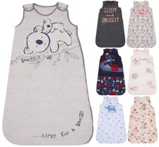 Baby Sleeping Bag 2.5 Tog 100% Cotton Sizes 0-36M Boys Girls *Winter LUCKY-DIP*