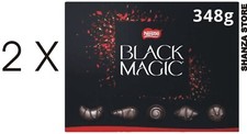 Black magic dark chocolate box - black,
