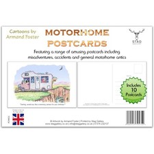 MOTORHOME HUMOUR CARTOON FUNNY