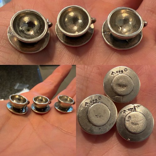 Lot three 925 sterling - of,