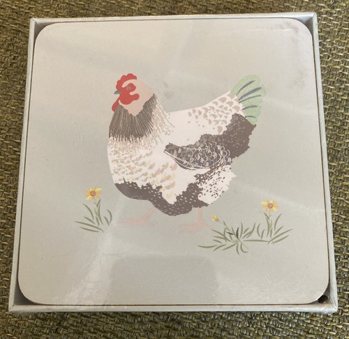 Laura ashley chicken coasters - ashley,