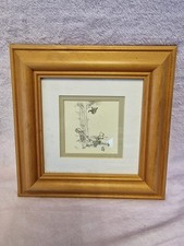 Classic Drawing Original Winnie The Pooh Glass Picture Frame (23cm x 23cm)