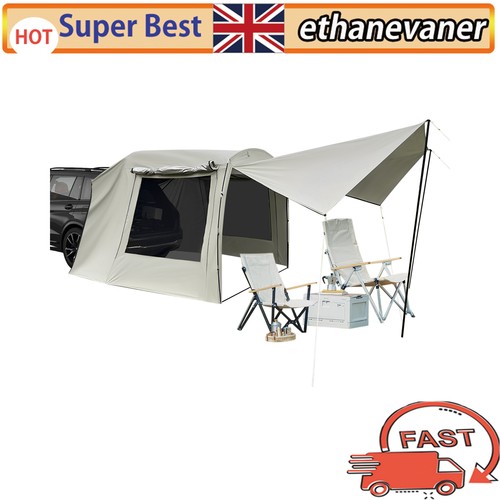 Portable car tent attachment - portable,