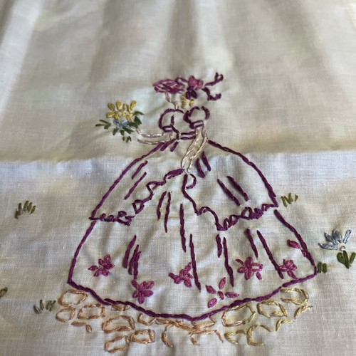 Vintage crinoline lady hand - vintage,