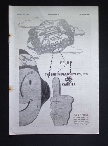 Original 1944 advert british - 1944,