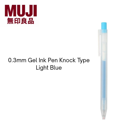 Muji 3mm gel ink - 0.3mm,