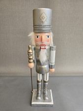 Decorative nutcracker Chrismas sparkling soldier figurine - large