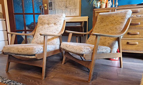 Pair 1960s beautility mcm - pair,