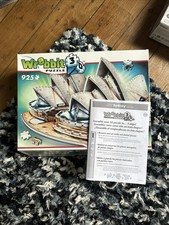 Wrebbit 3D Puzzle Sydney Opera House Boxes and Instructions