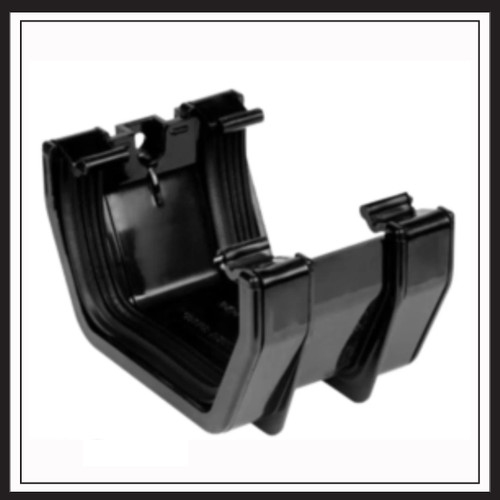 112mm square gutter union - 112mm,