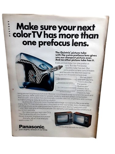 1975 panasonic quintrix color - quintrix,
