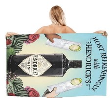 Hendricks Gin Cucumber Towel -