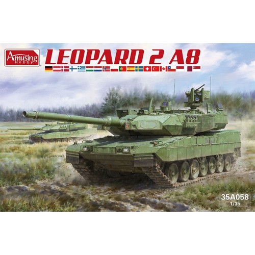 Amusing hobby leopard 2 - 1:35,