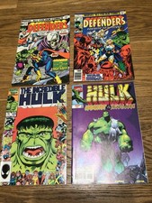 Marvel comics bundle. DEFENDERS vol 1,32,50. Hulk 325 and Holocaust/heartland #2