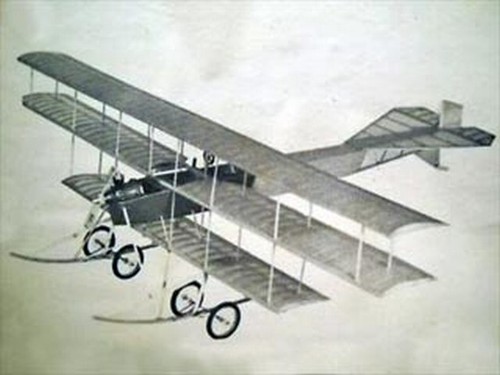 Avro triplane 1910 32 - triplane, 32"