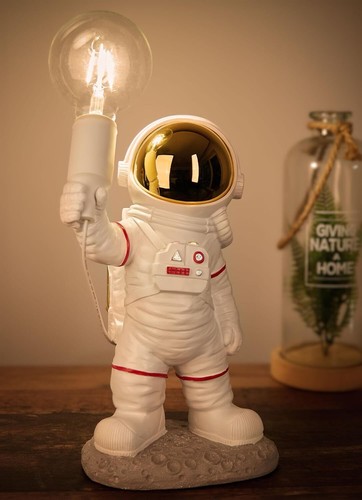 Usb table lamp - usb, spaceman