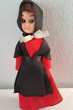 Amish Plastic Doll Vintage 1970's Collectable Open Close Eyes 7" Head Is Loose