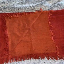 Large Shawl Red / Orange Soft Worn Once From TK maxx
