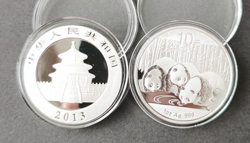 2013 china panda - , silver