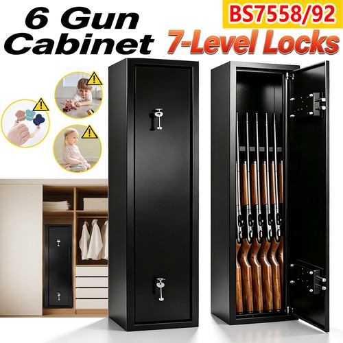 Gun cabinet lockable - cabinet, safe