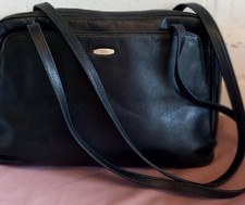 Tula vintage black leather