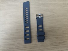 Grey Silicone Watch Strap ISO Vented 20mm + Quick Release Spring Bars Premium