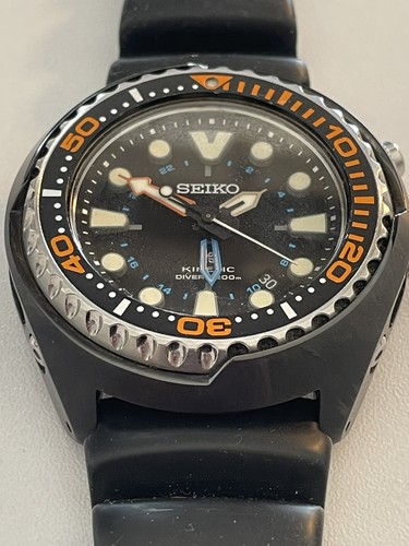 Seiko kinetic watch gmt - seiko,