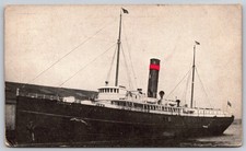 Vintage Black & White Steamer