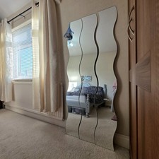 IKEA Krabb Wavy Mirror Full