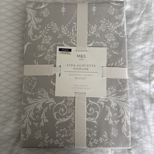 Double grey aida alouette - double,