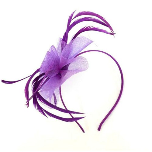 Feather looped headband alice - headband,