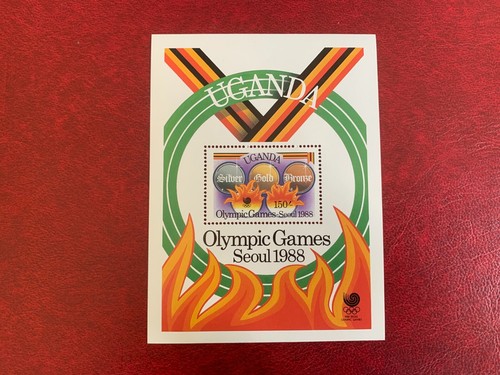 Uganda 1988 mnh olympics - uganda,