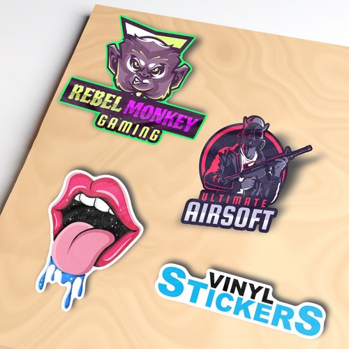 Custom vinyl stickers - custom,