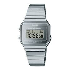 Unisex Wristwatch CASIO A700WEV-7AEF Stainless Steel Chrono Alarm