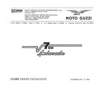 Moto Guzzi parts manual V 750