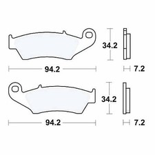 TRW Brake Pads Sintered