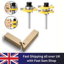 1/4" Shank Tongue and Groove