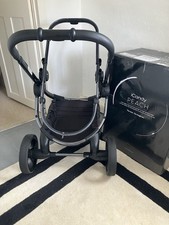 iCandy PEACH 5/6/7 Pram Chassis Frame & Carrycot/Seat Unit | Phantom Dark Grey