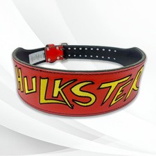Hulkster Weight Lifting Belt Red Hulk Hogan Weightlifting Belt All Sizes