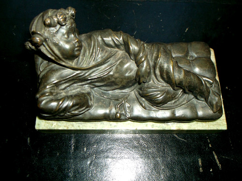 Rare antique 19th bronze - 19th, c